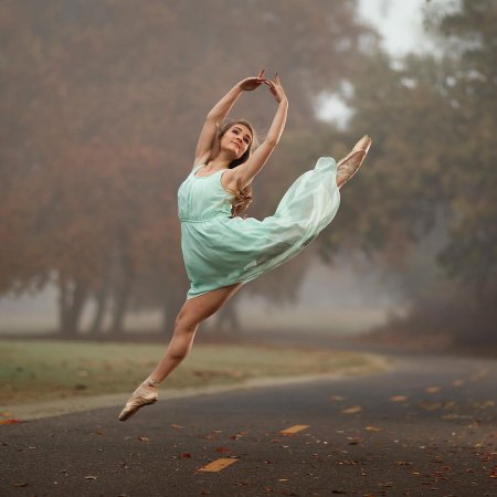 Белецкая балерина прыжок