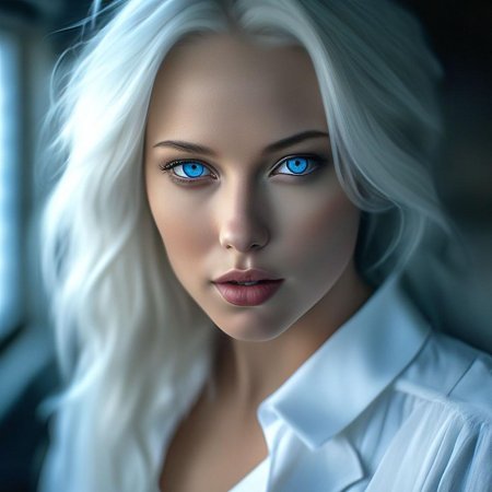 Красивые девушки с голубыми глазами