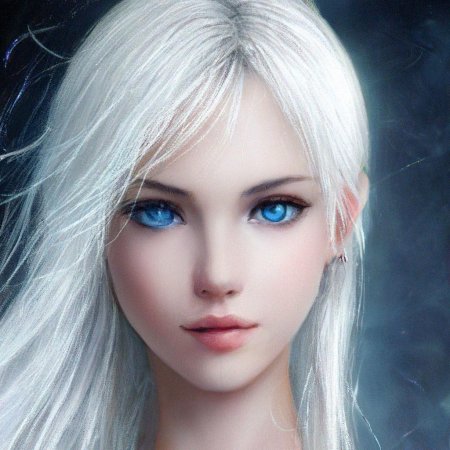 Девушка с голубыми глазами