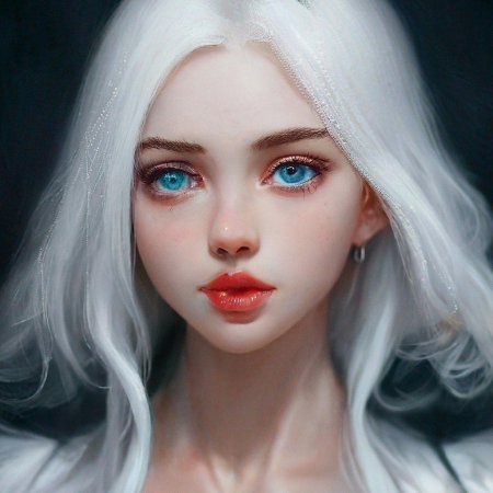 Красивые голубые глаза