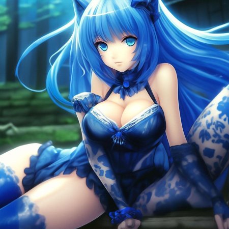 В стиле аниме