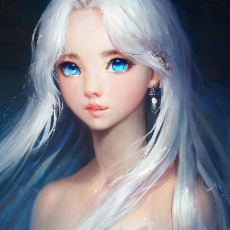 Девушка с голубыми глазами