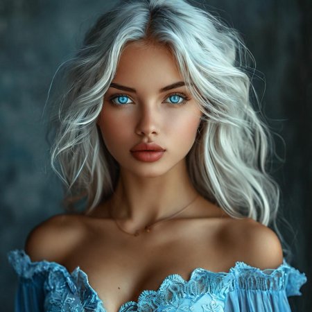 Арт красивая девушка