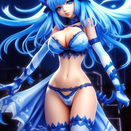 Голубая аниме