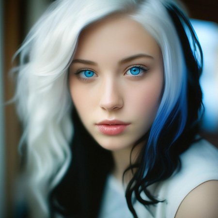 Синие глаза