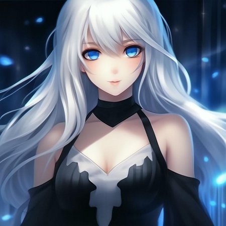 Аниме персонажи с белыми волосами