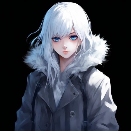 Аниме красивая девушка