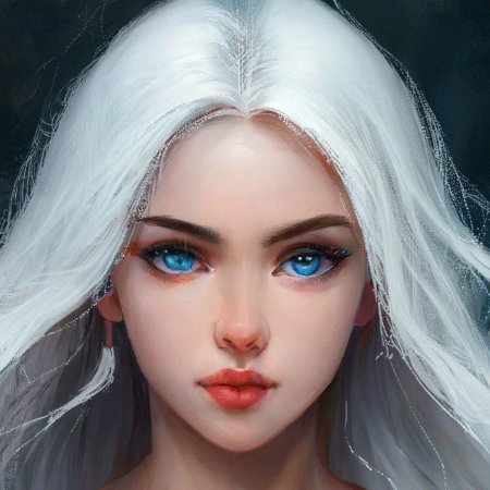 Девушка белая