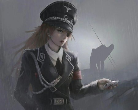 Моника аниме нацистка