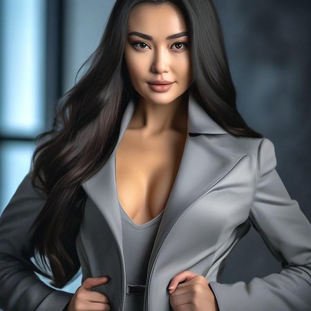 Девушка казашка