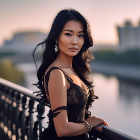 Красивая девушка казашка