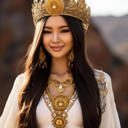 Казахская девушка