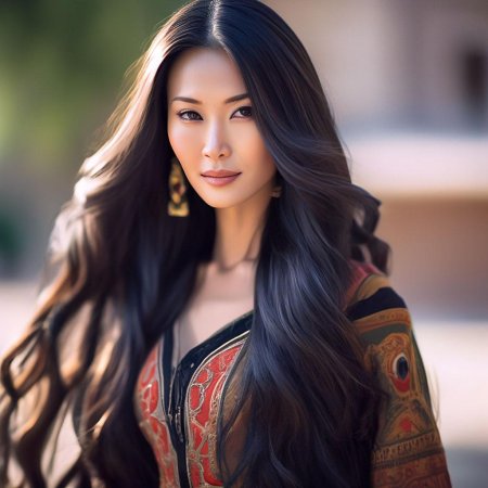 Казахская женщина