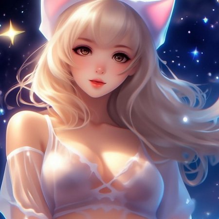 Девушка в аниме