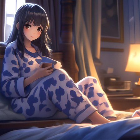 Девочка в пижаме