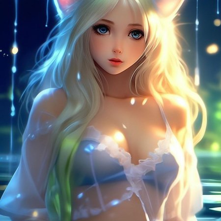 Девушка кошка фэнтези