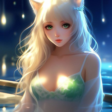 Кошка девушка