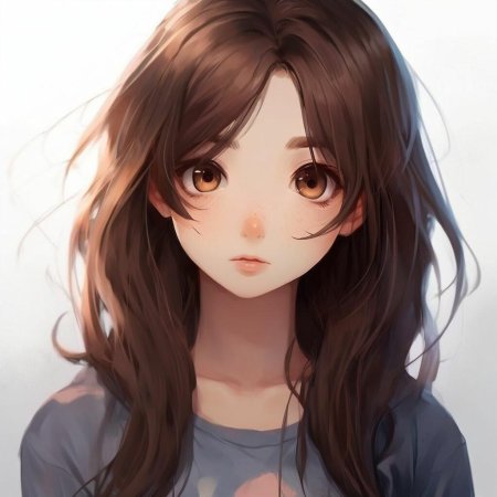 Девушки с каштановыми волосами