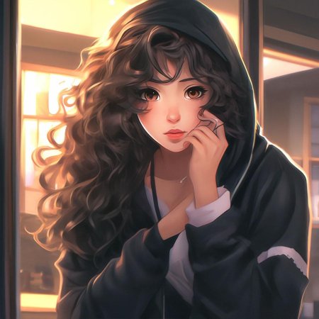 Девушки с кудрявыми волосами