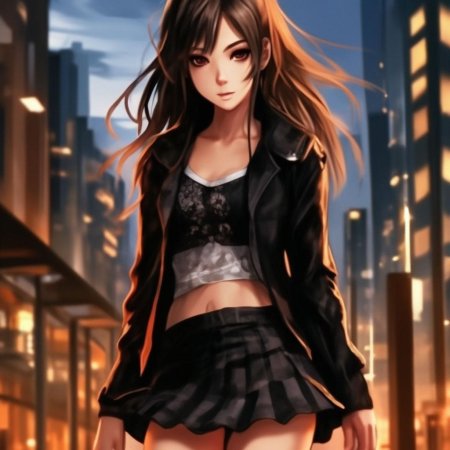 Аниме телка