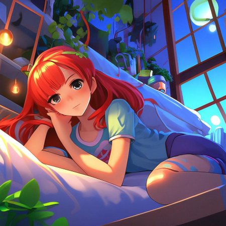 Аниме с рыжими волосами