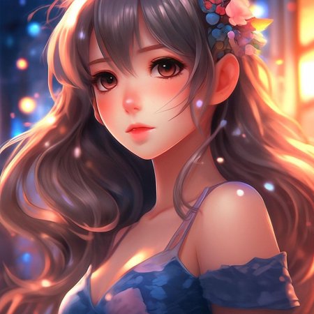 Самая красивая аниме девушка