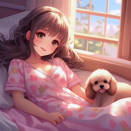 Аниме девочка милая