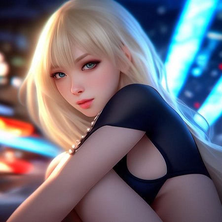 Аниме д девушки нейросеть