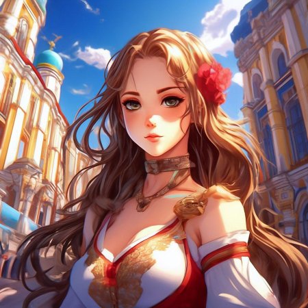 Арты красивых девушек