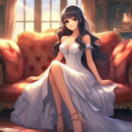 Платье аниме