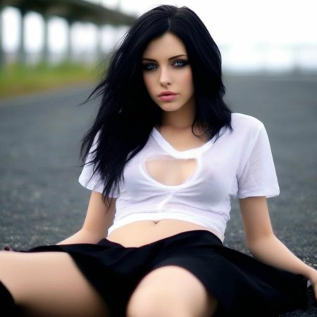 Девушка брюнетка