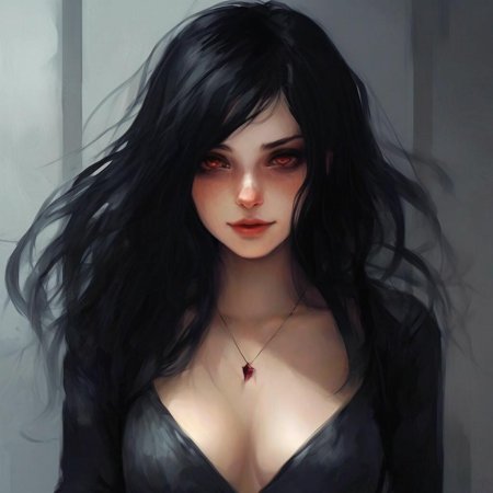 Девушка в чёрном