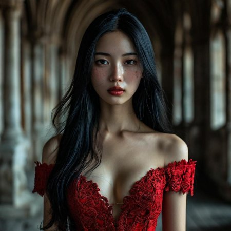 Миниатюрная девушка