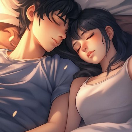 Аниме парень и девушка