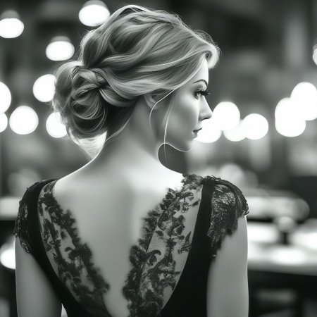 Девушка со спины