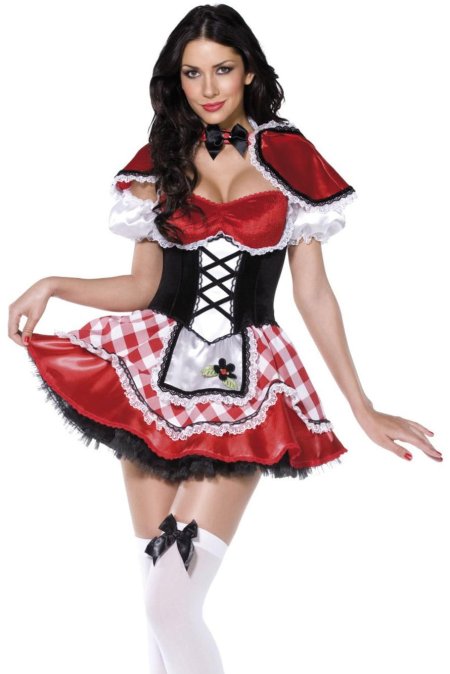 Эротический костюм красной шапочки