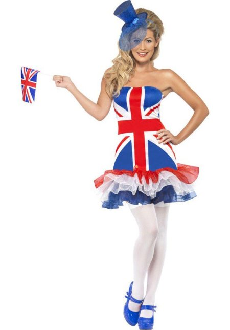 Костюм англичанки