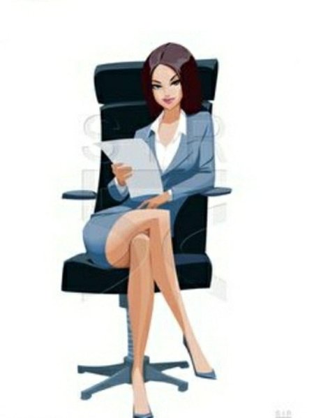 Деловая девушка