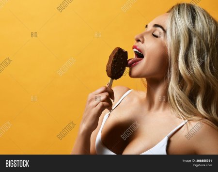 Ice Cream over breast Dressed