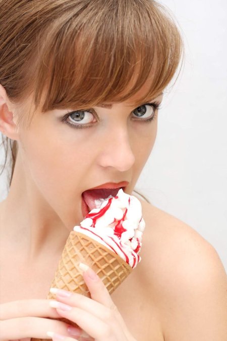 Фотосессия с мороженым