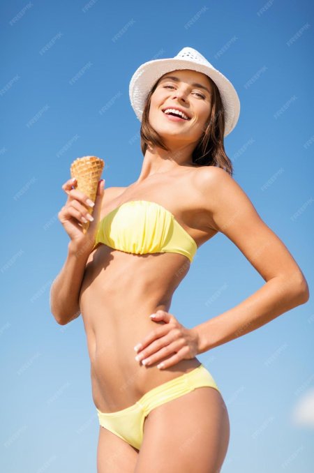 Мороженое на пляже