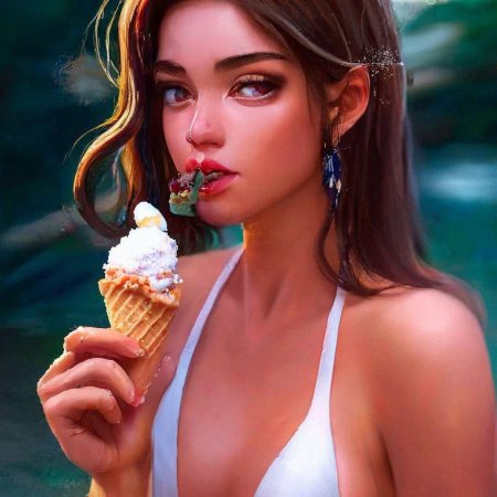 Сладкая девушка