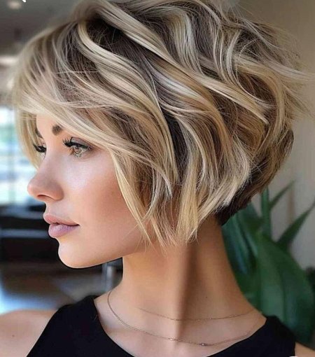 На короткие волосы прически