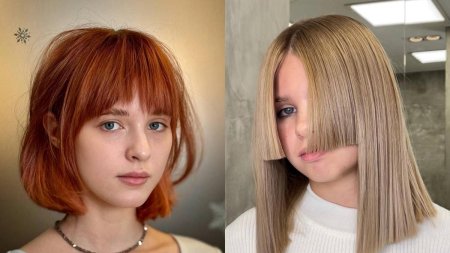 Стрижки года модные женские средняя длина с челкой