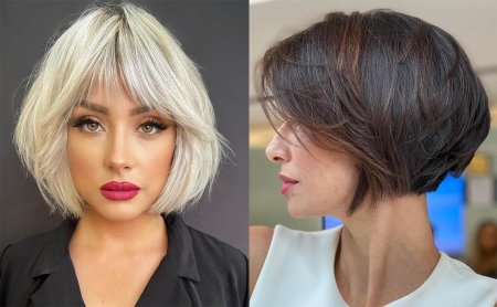 Модные стрижки 2024 женские на средние волосы