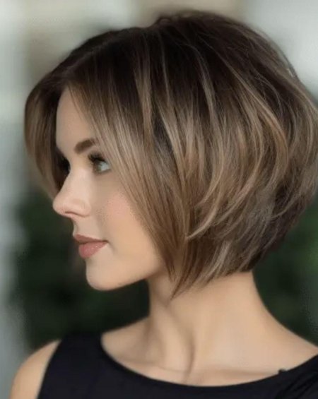 Стрижка боб каре короткая