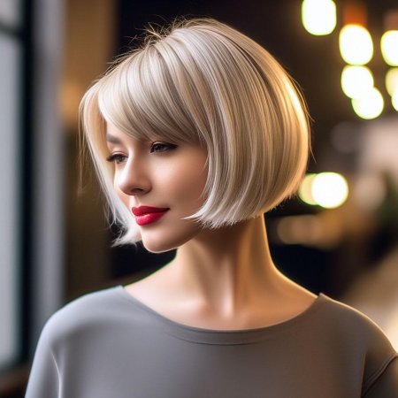 Модная стрижка каре