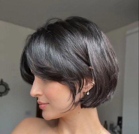 Боб стрижка на короткие волосы