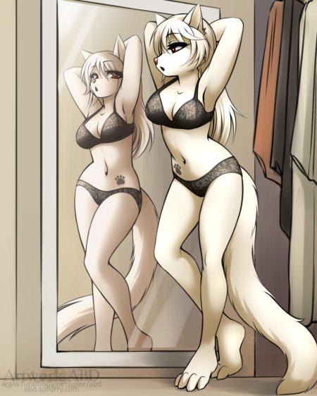 Фурри девушки