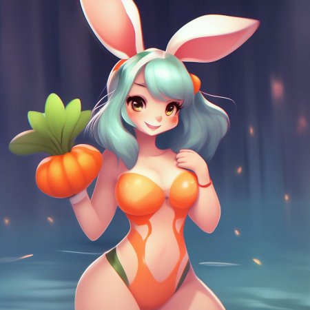 Голые персонажи из зайчика